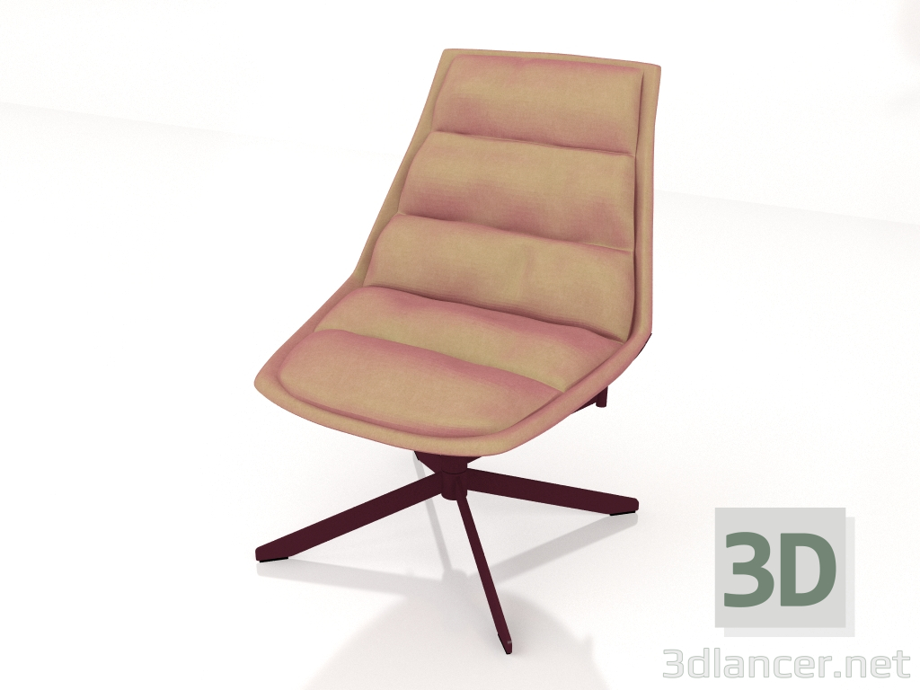 3D modeli Koltuk Frank Fat F04 - önizleme