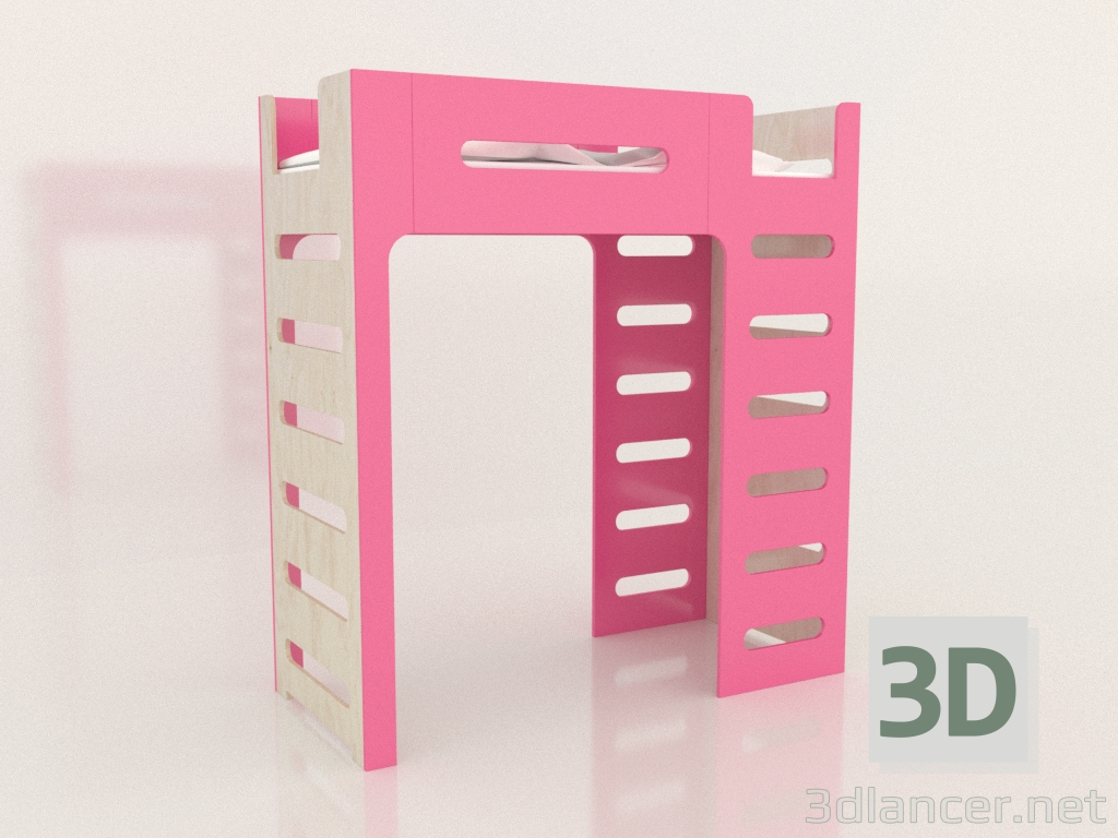 modèle 3D Lit mezzanine MOVE GR (FFMGR0) - preview