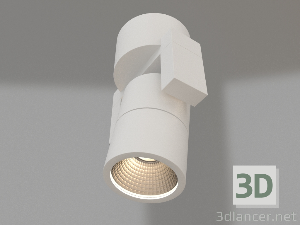 modello 3D Lampada SP-UNO-R55-5W Day4000 (WH, 24 gradi) - anteprima