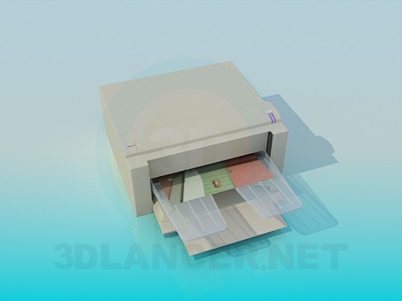 Modelo 3d Impressora - preview