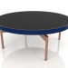 modello 3D Tavolino rotondo Ø90x36 (Blu notte, DEKTON Domoos) - anteprima