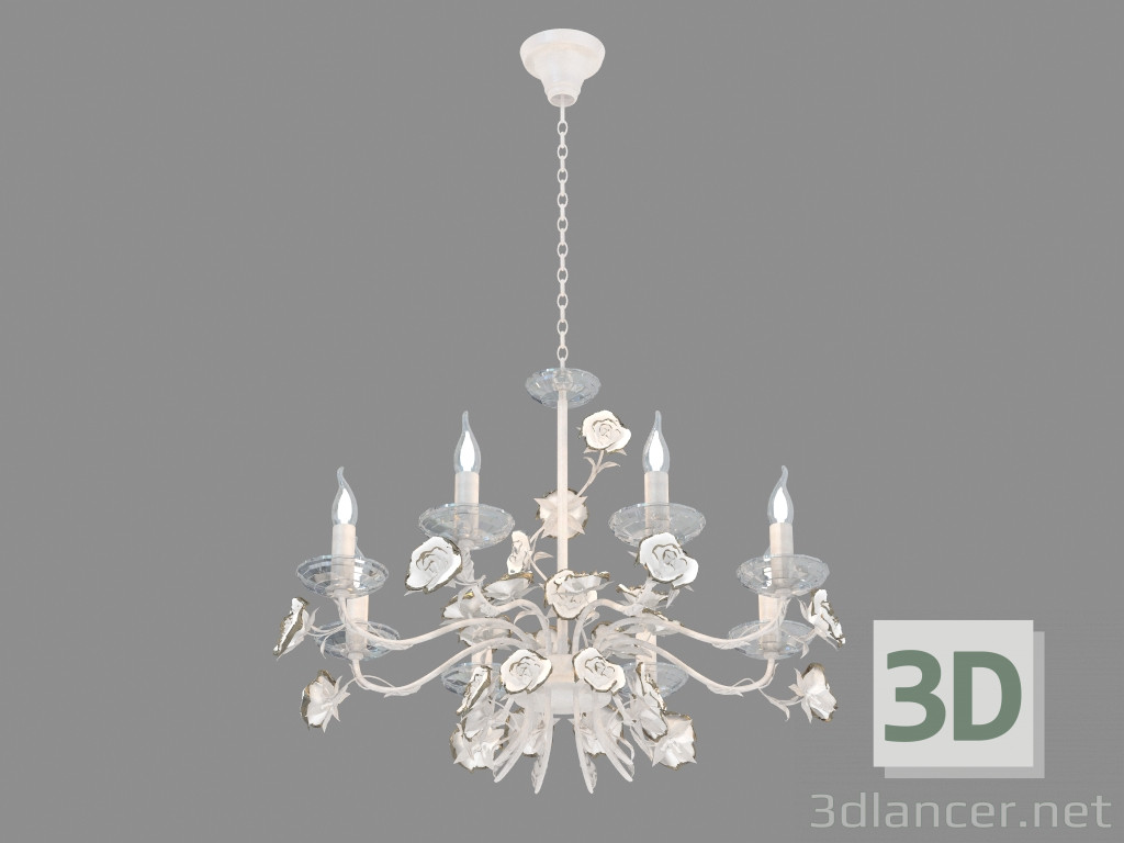 3d model Chandelier A2036LM-8WG - preview