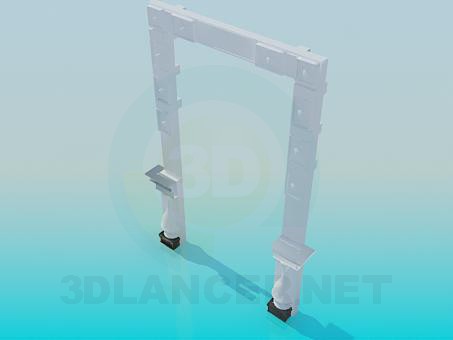 modelo 3D Clypeus en puerta - escuchar modelo 3D Clypeus en puerta - escuchar