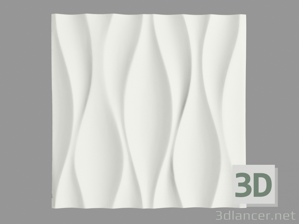 modèle 3D Panneau 3D (№15) - preview