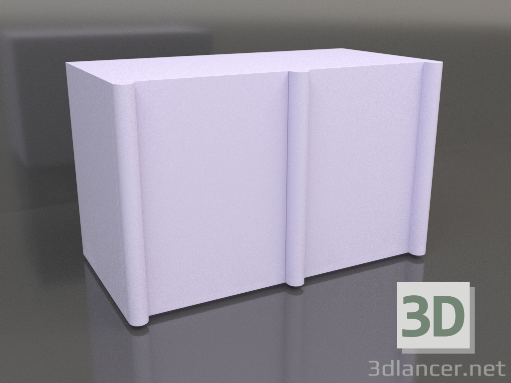 3D modeli Büfe MW 05 (1260x667x798, leylak) - önizleme