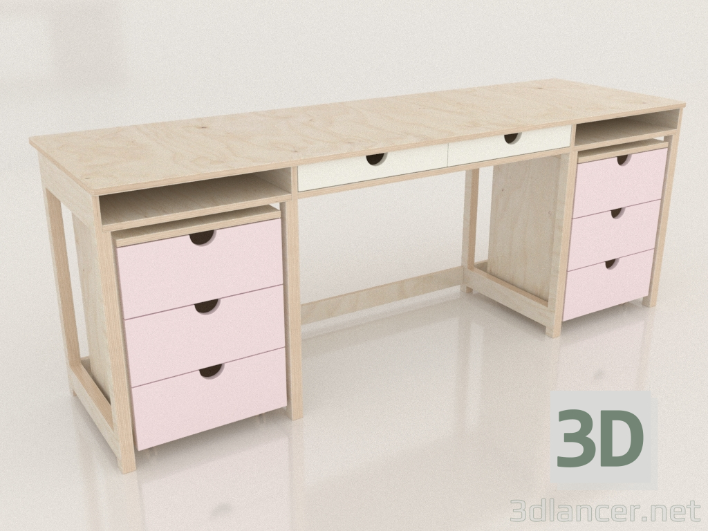 3d model MODE T1 desk (TPDTA1) - preview