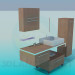 3d model Muebles para el lavabo - vista previa
