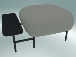 Modulares Sitzsystem Isole (NN1, Sitzpuff mit rechteckigem Tisch)