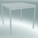 3D Modell Quadratischer Tischfuß 80X80 cm (Weiß) - Vorschau