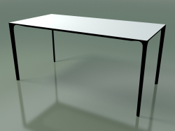 Rectangular table 0802 (H 74 - 79x160 cm, laminate Fenix F01, V39)