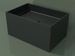 Countertop washbasin (01UN42301, Deep Nocturne C38, L 72, P 48, H 36 cm)