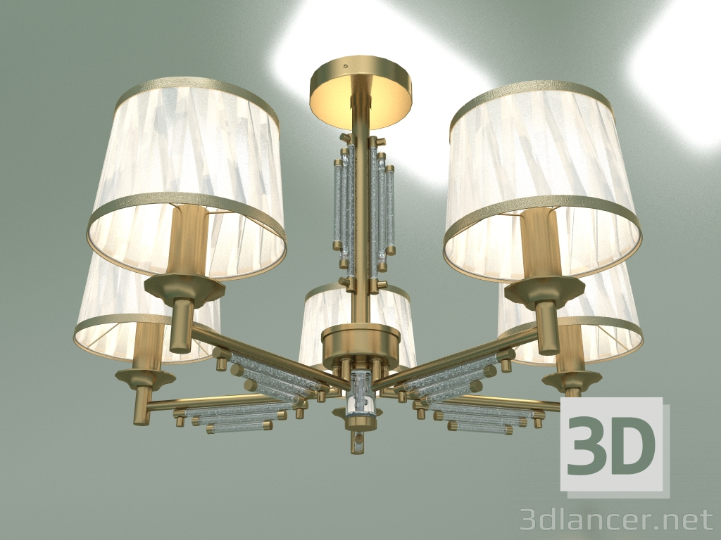 3d model Ceiling chandelier 60081-5 - preview
