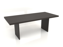Table à manger DT 13 (2000x900x750, bois marron foncé)