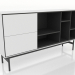 modello 3D Mobile 1 1600x400 mm (bianco) - anteprima