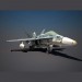 3d Airplane F18 model buy - render