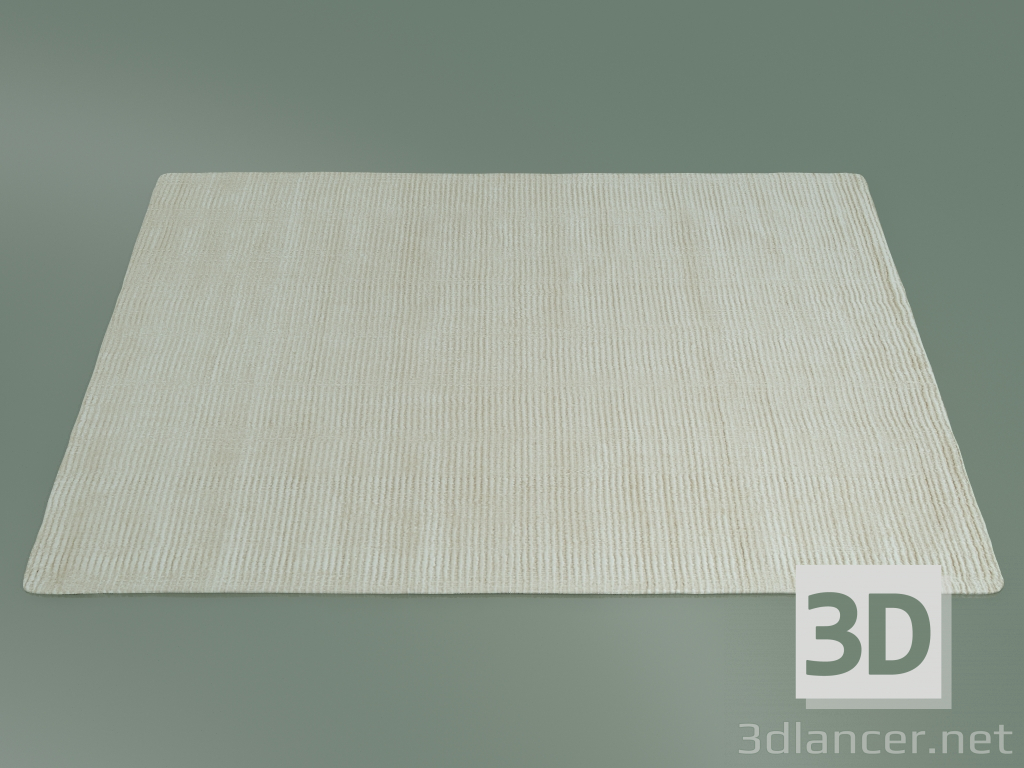 3D Modell Teppichlinie (S28, Weiß) - Vorschau