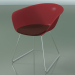 3D Modell Stuhl 4220 (auf einem Schlitten, mit einem Kissen auf dem Sitz, PP0003) - Vorschau