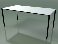 Table rectangulaire 0803 (H 74 - 90x180 cm, stratifié Fenix F01, V39)