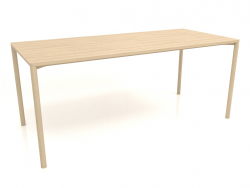टेबल डीटी (1800x800x750, लकड़ी सफेद)