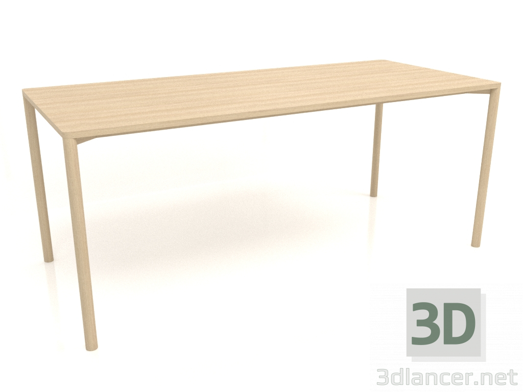 3 डी मॉडल टेबल डीटी (1800x800x750, लकड़ी सफेद) - पूर्वावलोकन