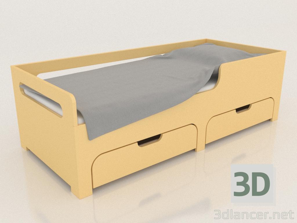 3 डी मॉडल बेड मोड DR (BSDDR0) - पूर्वावलोकन
