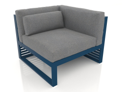 Modular sofa, section 6 right (Grey blue)