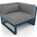 3d model Modular sofa, section 6 right (Grey blue) - preview