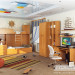 3 डी मॉडल बच्चों के कमरे सिम्बा - पूर्वावलोकन