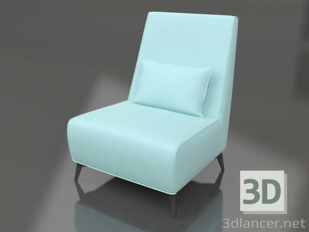 modèle 3D Chaise de ville - preview