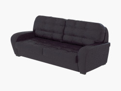 Leather sofa triple Montreal