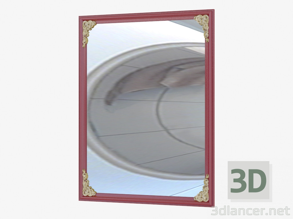 modèle 3D Miroir dans le style classique 721 - preview