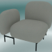 3D Modell Modulares Sitzsystem Isole (NN1, Hochlehner, rechte Armlehne) - Vorschau