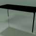 3D Modell Rechteckiger Tisch 0803 (H 74 - 90x180 cm, Laminat Fenix F02, V39) - Vorschau