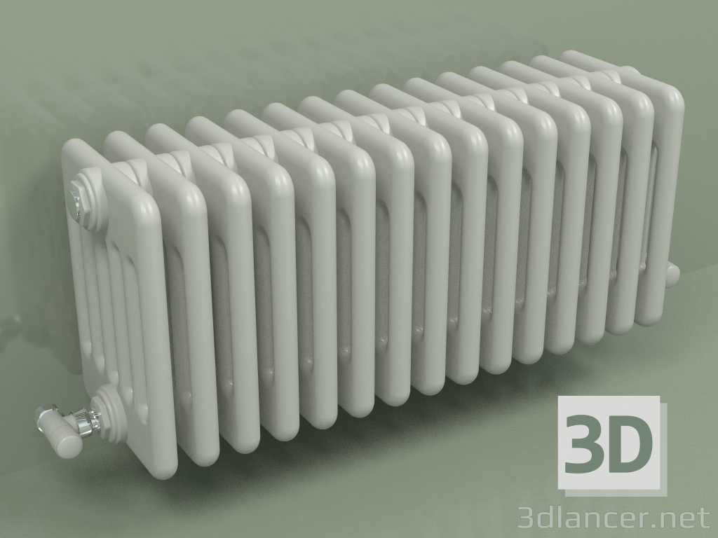 3D Modell Kühler TESI 6 (H 300 15EL, Manhattan grau) - Vorschau