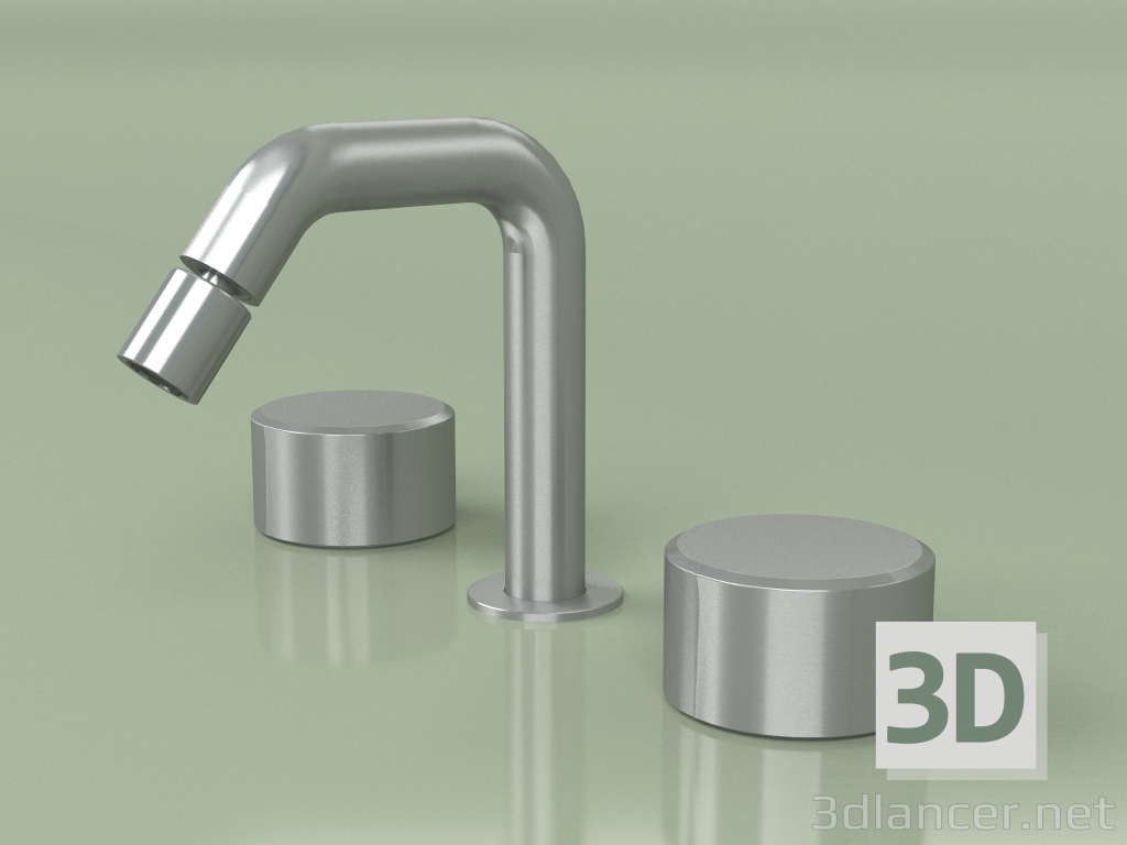 3d model Set of 2 stop valves with adjustable spout H 133 mm (16 37 V, AS) - preview