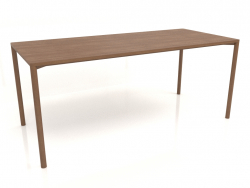 Table DT (1800x800x750, bois brun clair)