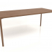 3 डी मॉडल टेबल डीटी (1800x800x750, लकड़ी की भूरी रोशनी) - पूर्वावलोकन