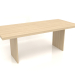 modello 3D Tavolo da pranzo DT 13 (2000x900x750, legno bianco) - anteprima