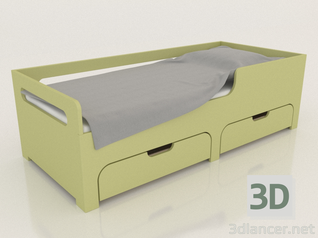 Modelo 3d Modo de cama DR (BDDDR0) - preview