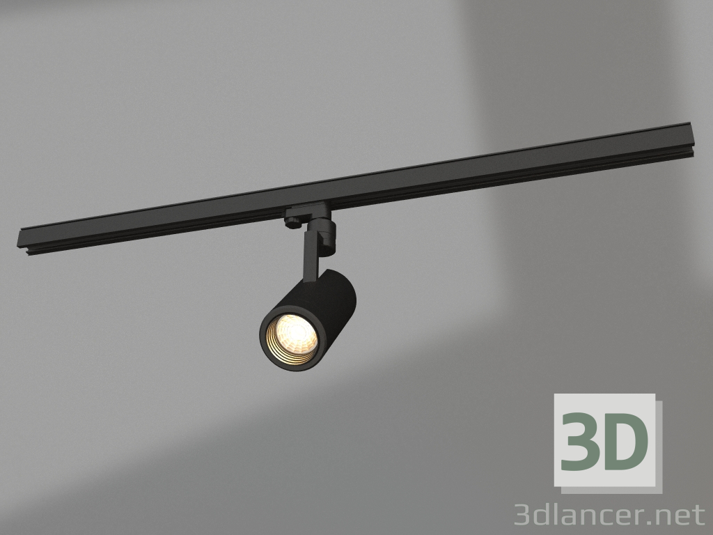 modello 3D Lampada LGD-ZEUS-4TR-R88-20W Giorno SP5000-Veg (BK, 20-60 gradi, 230V) - anteprima