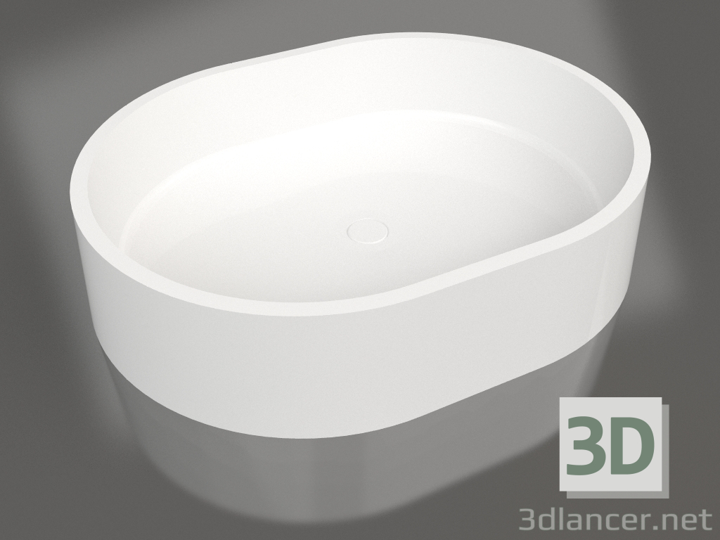 3D modeli Tezgah üstü lavabo GLORIA 10 - önizleme