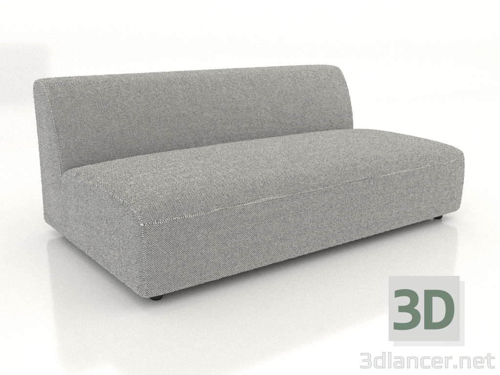 modèle 3D Module canapé pour 2 personnes (XL) 166x100 - preview