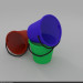 3d model Plastic bucket - preview
