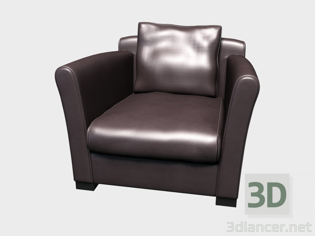 3d модель крісло Cooper – превью