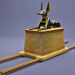 modello 3D di Egyptian Anubis Shrine Tutankhamon 3D comprare - rendering