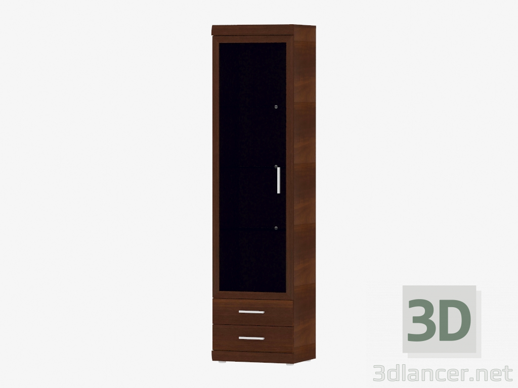 modèle 3D Vitrine 1D-2S (TYPE 01) - preview