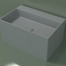 3D modeli Tezgah üstü lavabo (01UN42302, Silver Grey C35, L 72, P 48, H 36 cm) - önizleme