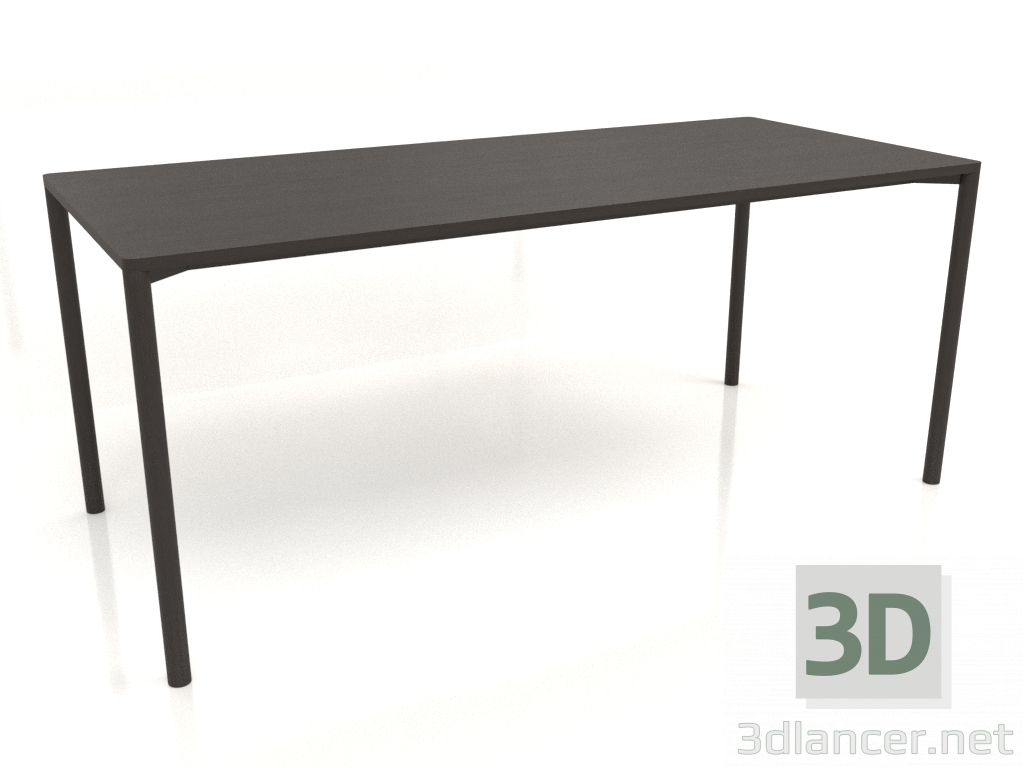3D Modell Tisch DT (1800x800x750, holzbraun) - Vorschau