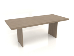 Mesa de jantar DT 13 (2000x900x750, cinza madeira)