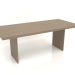 modello 3D Tavolo da pranzo DT 13 (2000x900x750, grigio legno) - anteprima